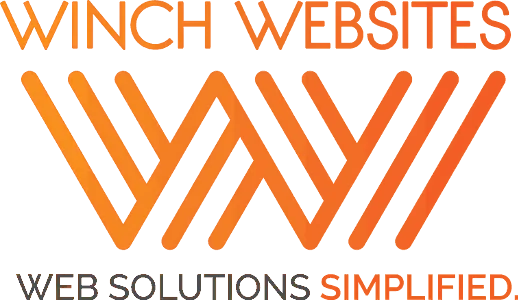 Winch Websites logo with byline Winch Websites logo with byline